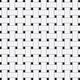 preview thumbnail 2 of 12, SomerTile Metro Basketweave Matte White with Black Dot 11.75" x 11.75" Porcelain Mosaic Tile