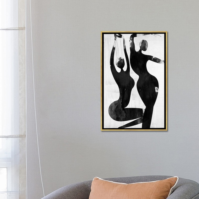 iCanvas "Let's Dance Love II" by Nikki Chu Framed Canvas Print