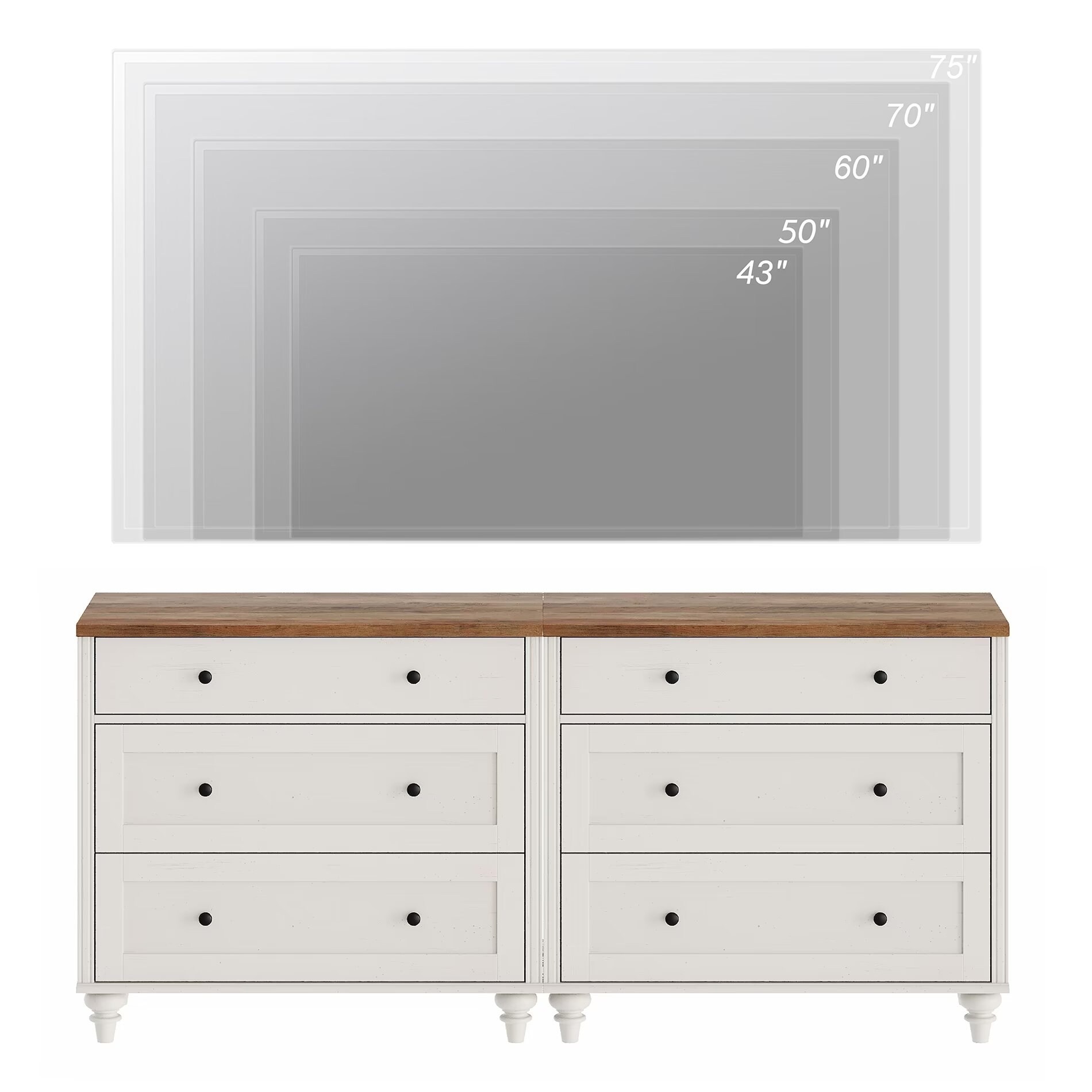 75 inch long dresser hotsell