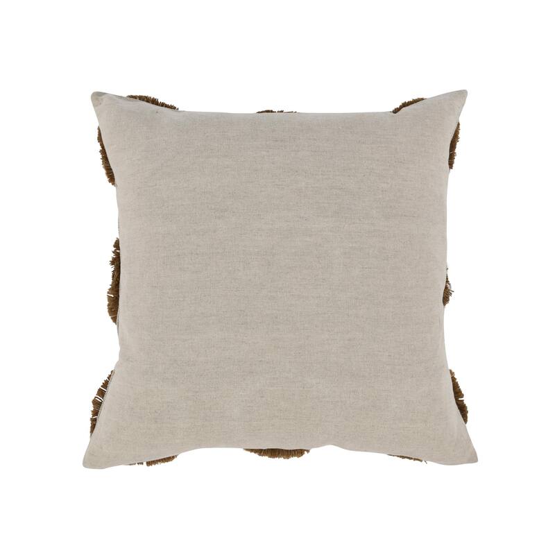 Villa by Classic Home Halston 22" Cotton Linen Blend Throw Pillow
