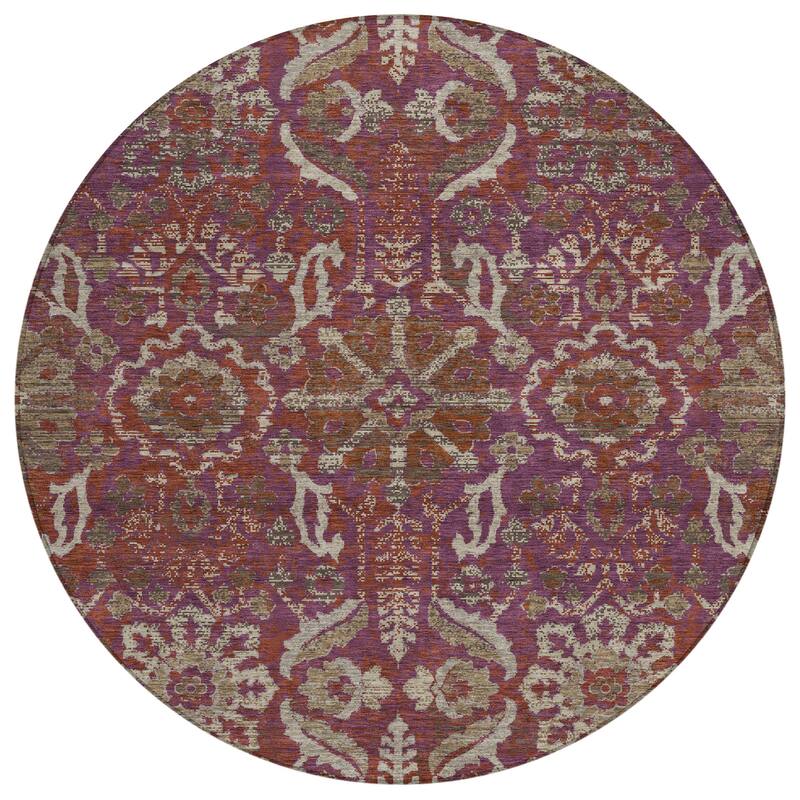 Machine Washable Indoor/ Outdoor Global Firestone Chantille Rug