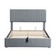 preview thumbnail 14 of 52, Merax Upholstered Platform Bed with a Hydraulic Storage System