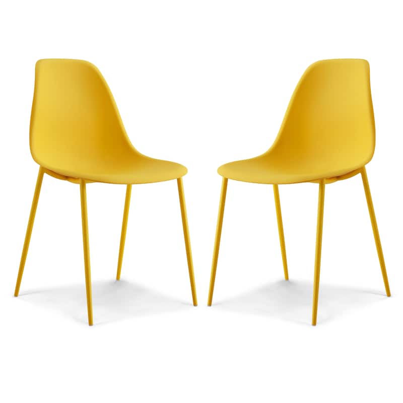 Poly & Bark Isla Dining Chair (Set of 2) - Indoor or Outdoor Use