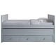 preview thumbnail 28 of 41, Taylor & Olive Begonia Twin Bed with Twin Trundle & 3 Built in Drawers
