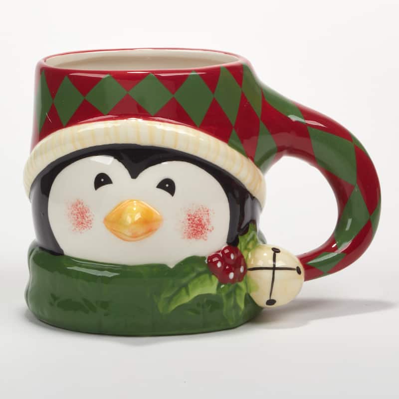 Certified International Holiday 4 Pc. Mug Set, 18 oz.
