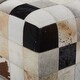 preview thumbnail 46 of 47, Glam Leather Stool 16 x 16 x 16