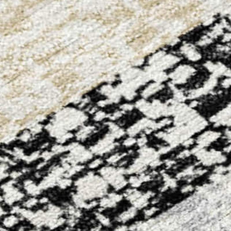 HomeRoots Striped Transitional Rectangle Outdoor Rug