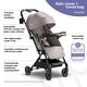 preview thumbnail 24 of 26, Mompush Lithe V2 Lightweight Stroller with Snack Tray, Ultra-Compact Fold & Airplane Ready Travel Stroller, Near Flat Recline