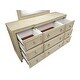 preview thumbnail 2 of 6, Magnussen Home Sheridan Limestone Drawer Dresser