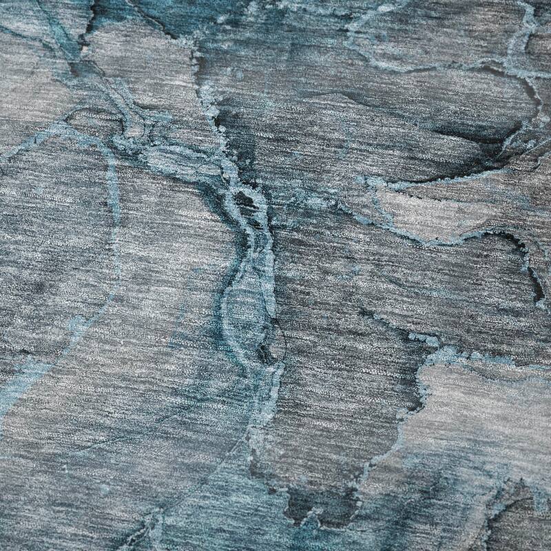 Premium Machine Washable Abstract Contemporary Sherpa Throw Blanket