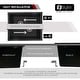 preview thumbnail 40 of 42, STYLISH 25 inch Single Bowl Dual Mount Composite Granite Utility Sink