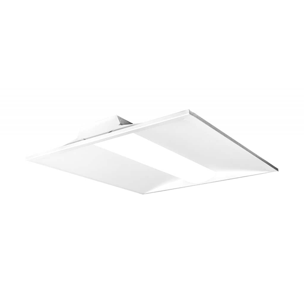 2X2 Single Basket LED Troffer Fixture Wattage CCT Lumens Selectable