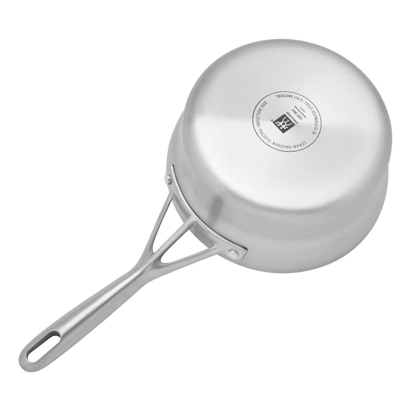 ZWILLING Motion Stainless Steel 2.5-qt Stainless Steel Saucepan with Lid