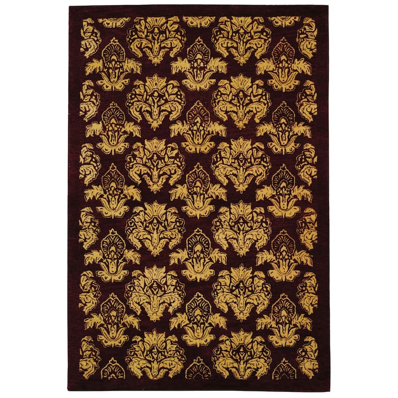 SAFAVIEH Handmade Metro Engracia French Country Floral Wool Rug