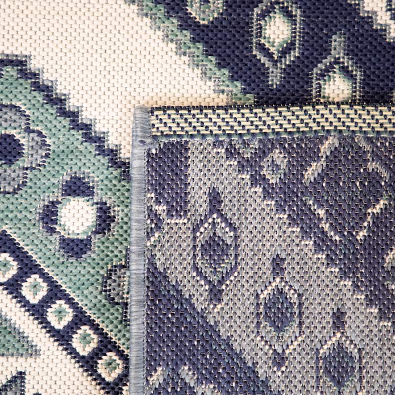 Carmina Medallion Indoor/Outdoor Area Rug