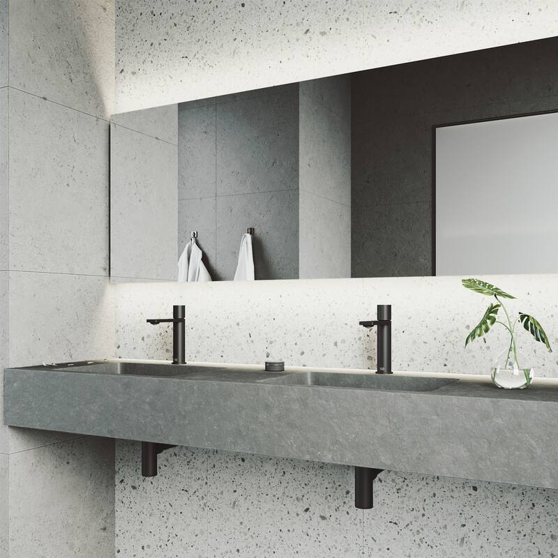 VIGO Halsey 8" H Single Handle Single Hole Bathroom Faucet