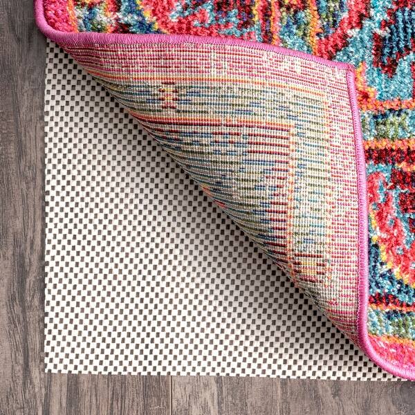 Shop Nuloom Plush Non Slip Rug Pad Off White Overstock 8594899