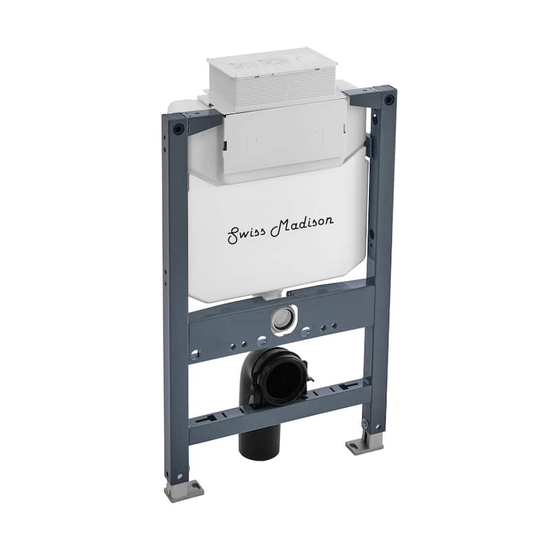 Biarritz H Concealed Toilet Tank Carrier System For Top Flush - 33.86" x 21.26" 6.5"