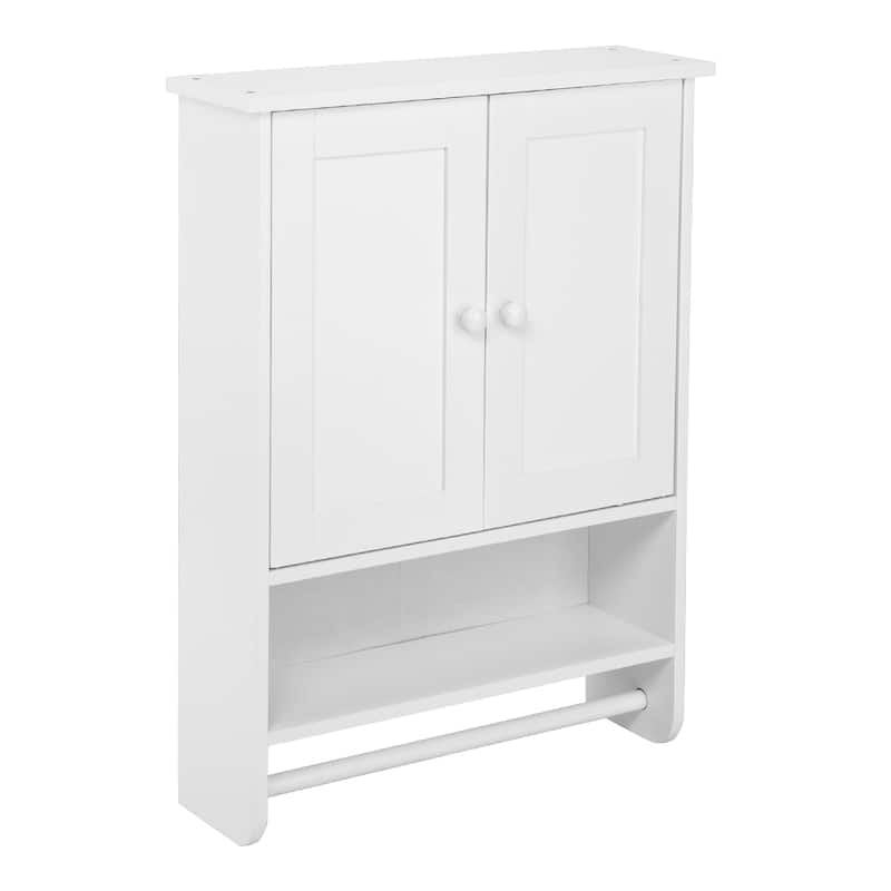 Wall Hanging Cabinet with Two Doors Wall Washer Storage Cabinet