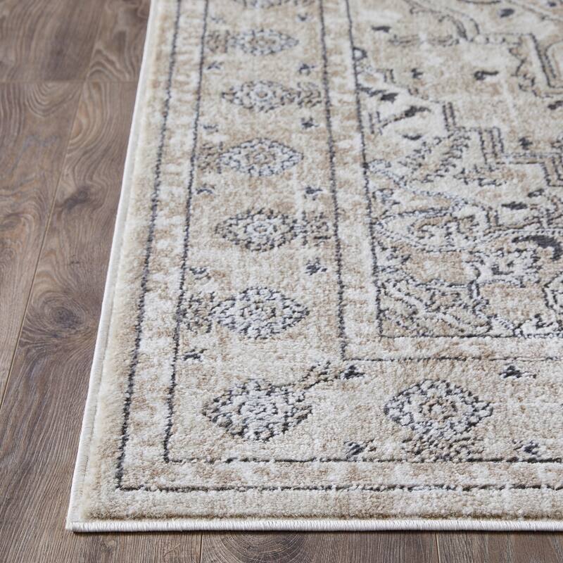 Loomaknoti Kehleigh Avalie Cream Area Rug