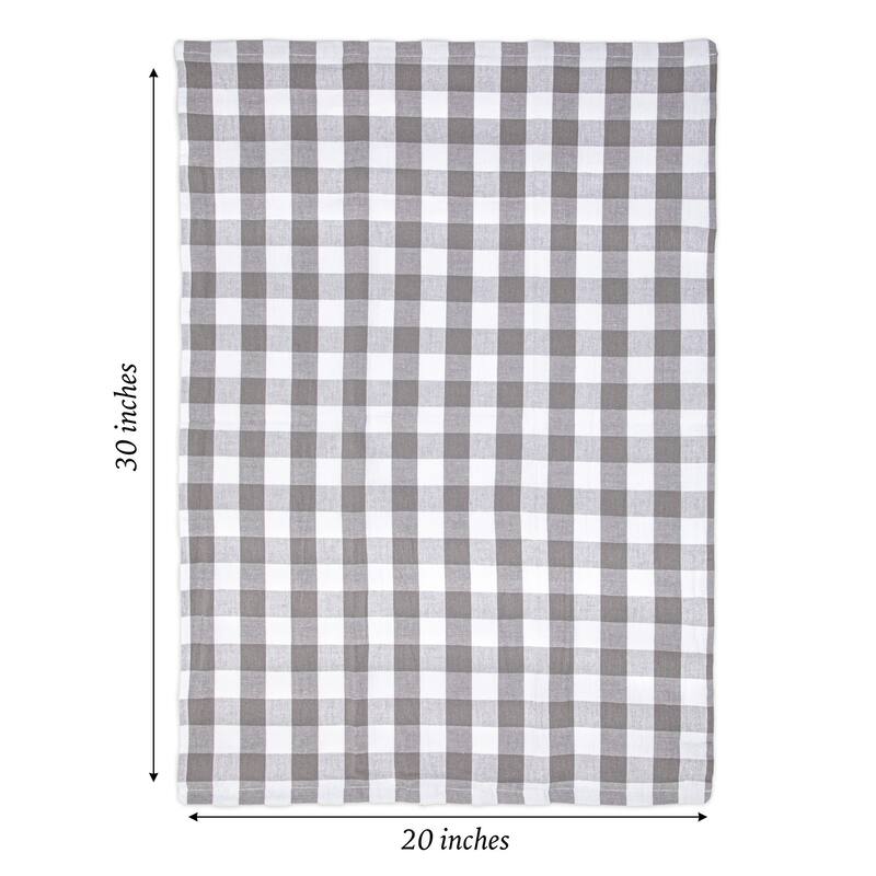 Arkwright Buffalo Plaid 6-Piece Kitchen Towels - 20x30