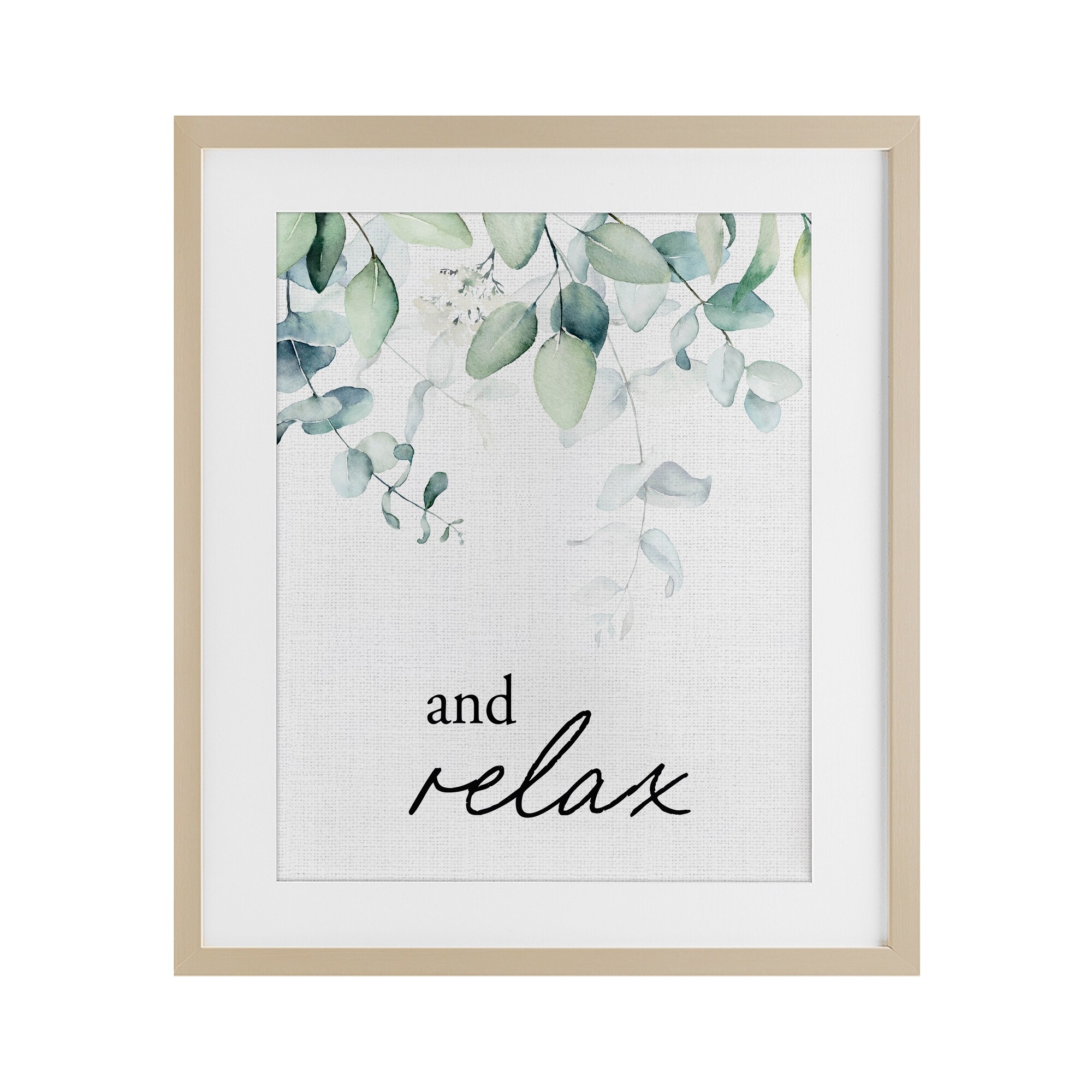 Stupell And Relax Minimal Herbs Under Glass Framed Design By Lettered and Lined