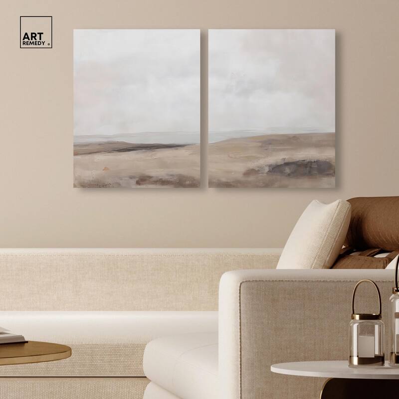Quietude II Canvas Set of 2 by Art Remedy, Gallery Wrapped