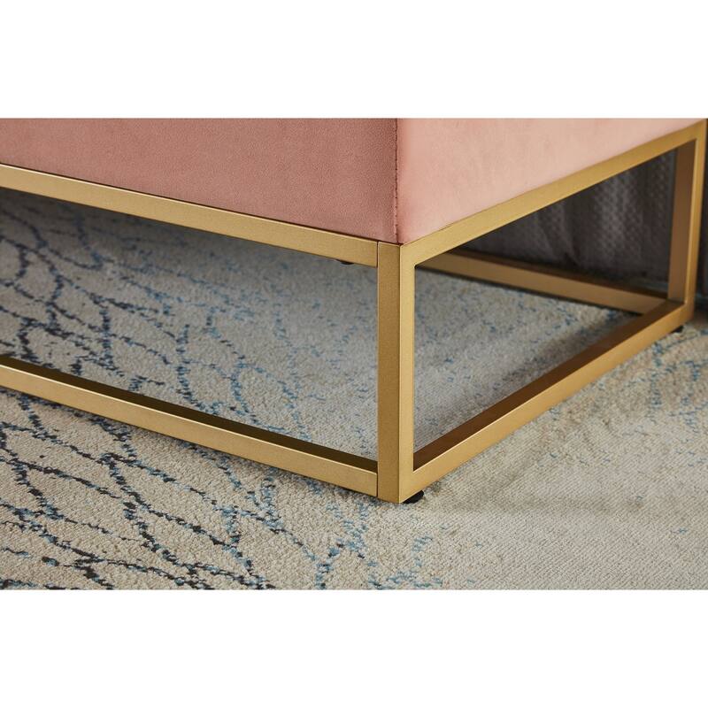 Bed Bench Metal Base with Storage