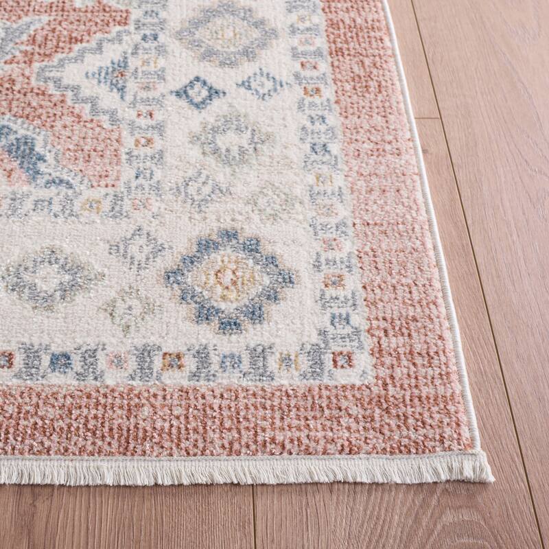 SAFAVIEH Blair Machine Washable Kanae Slip Resistant Boho Rug