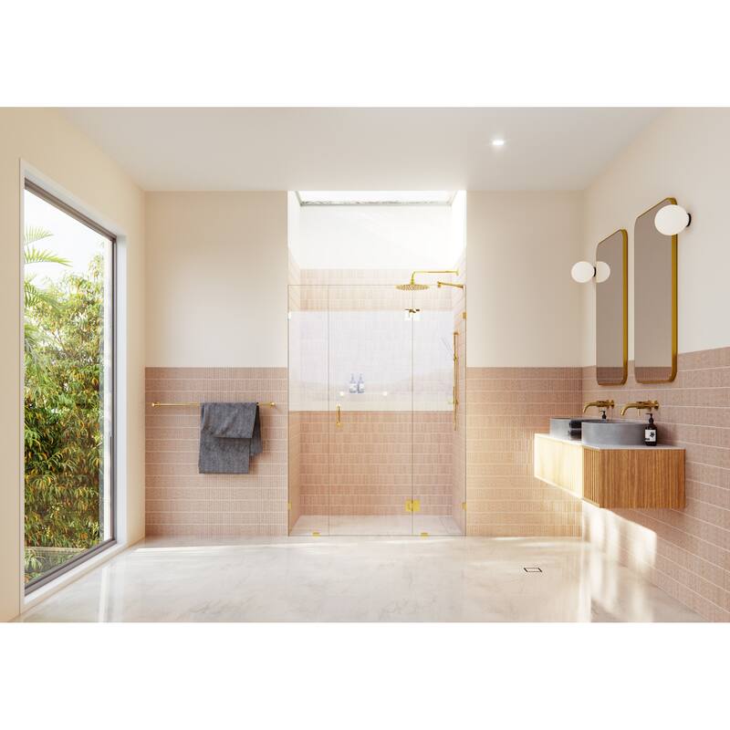 Glass Warehouse GHF-57.75 Stellar 78" High x 57-3/4" Wide Hinged