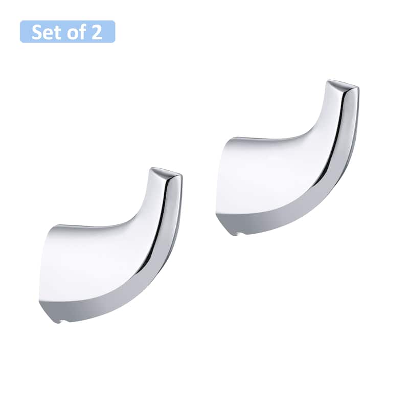 Wall Mounted Towel Hook Rustproof Robe Hook (set of 2) - Platinum/Chrome