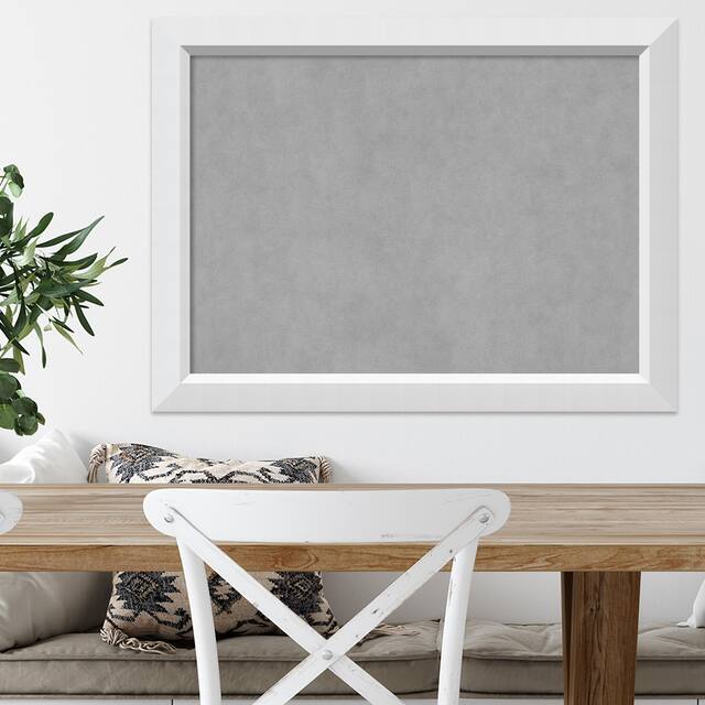 Framed Magnetic Board, Blanco White