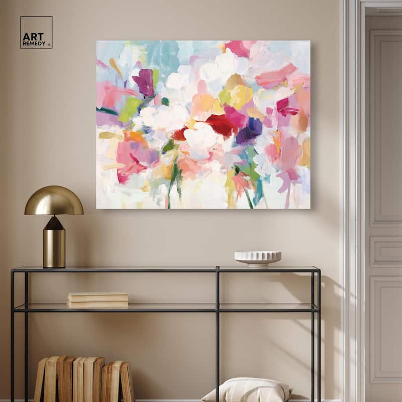 Saturated Colors II Canvas by Art Remedy, Gallery Wrapped