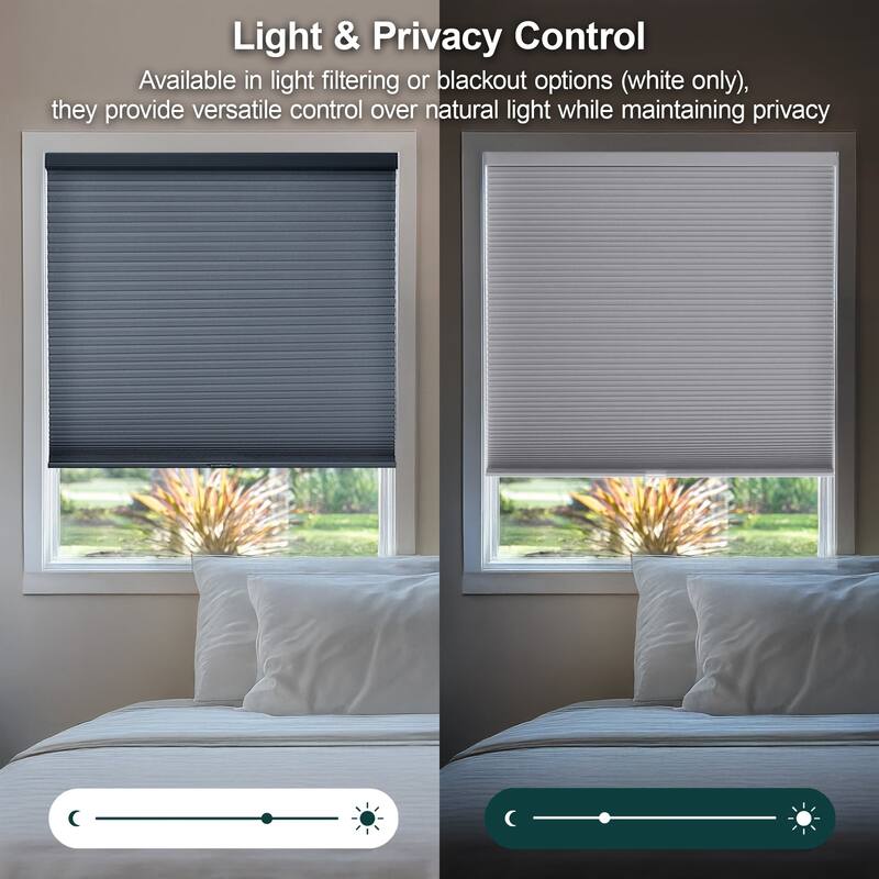 Chicology Cordless Light Filtering Cellular Shades
