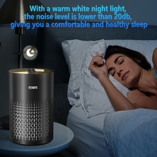 Air Purifier with True HEPA Filter for Bedroom Home Up to 215 Sq - 12.99*7.84*7.84“