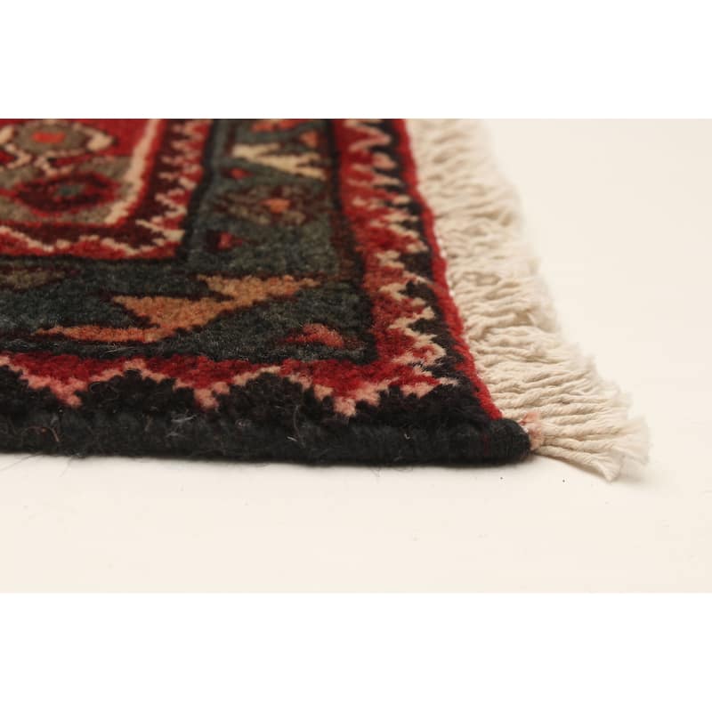 ECARPETGALLERY Hand-knotted Konya Anatolian Red Wool Rug - 3'6 x 9'10