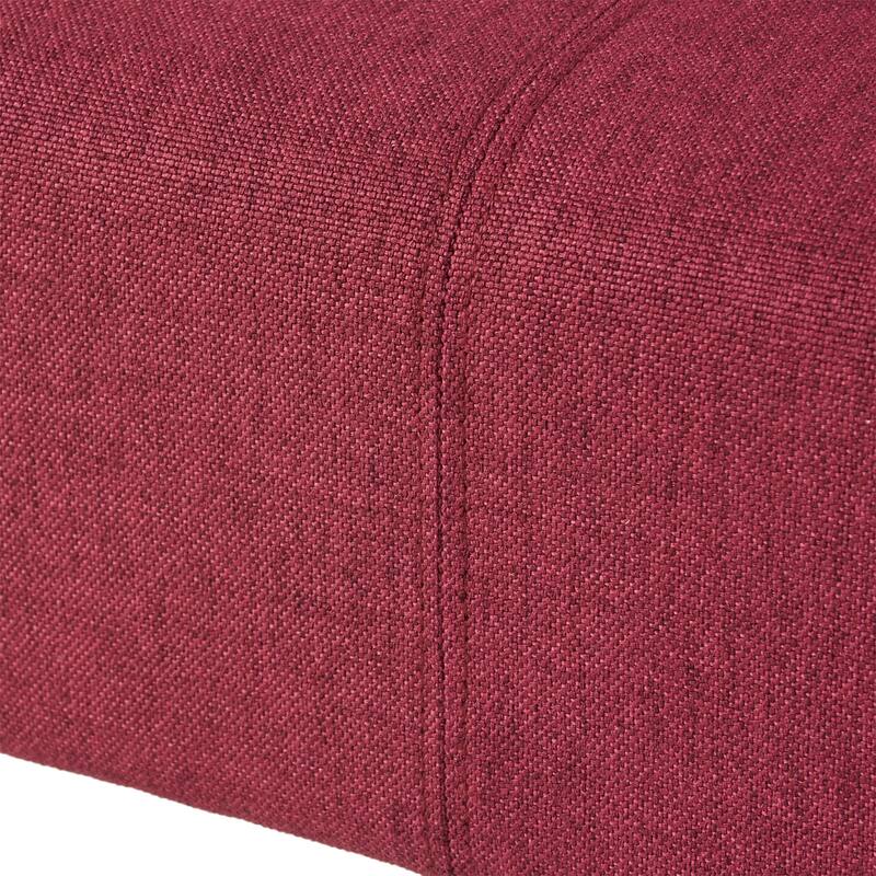 Upholstered Dining Chairs Set of 2, T Stitch Design Armless Modern Style