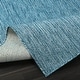 preview thumbnail 9 of 53, Aloha Washable Solid Indoor Outdoor Area Rug Patio Deck Living Room