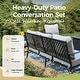 preview thumbnail 99 of 119, MAISON ARTS Outdoor Sofa Set 4/6-Piece Patio Conversation Set with 45'' Gas Fire Pit Table