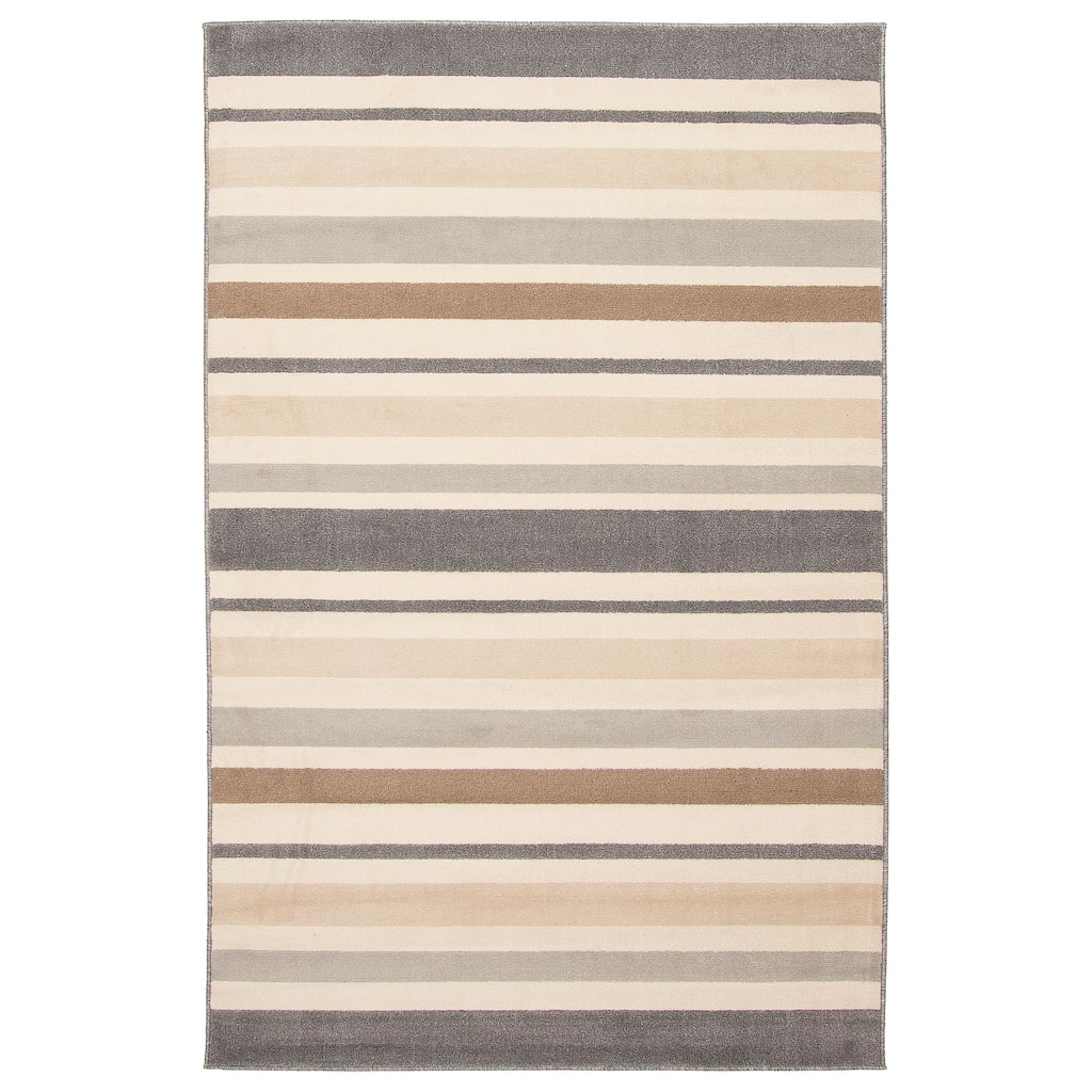 ECARPETGALLERY Machine Woven Hilfiger Beige Area Rug