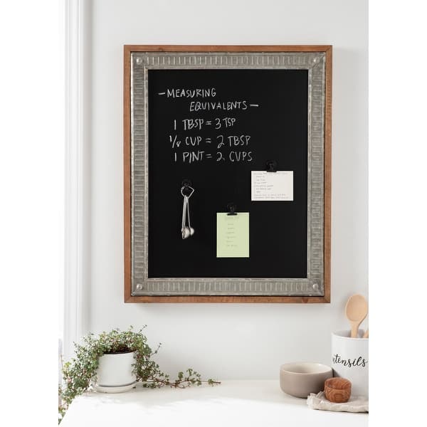 36X24 Large Magnetic Rustic Wall Chalk Board - China Hanging