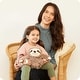preview thumbnail 8 of 7, Warmies Plush Microwavable Lavender Scented Plush Sloth