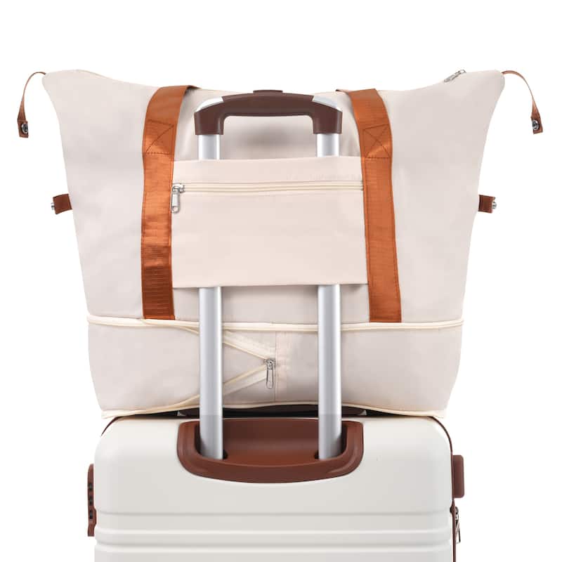 Hardshell Luggage Sets with Bags Lightweight Suitcase Double Spinner Wheels with TSA Lock, Single Vintage Luggage 24 IN