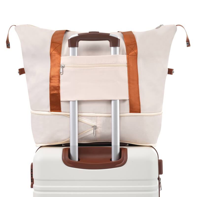 Hardshell Luggage Sets with Bags Lightweight Suitcase Double Spinner Wheels with TSA Lock ,Single Vintage Luggage 24 IN