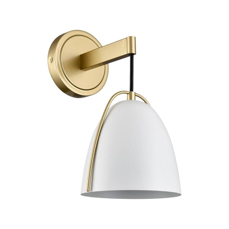 1 Light wall sconce gold wall lighting metal wall light fixture