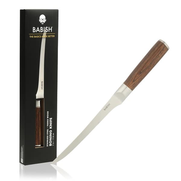 Babish High Carbon 1.4116 German Stainless Steel Full Tang 6-Inch ...