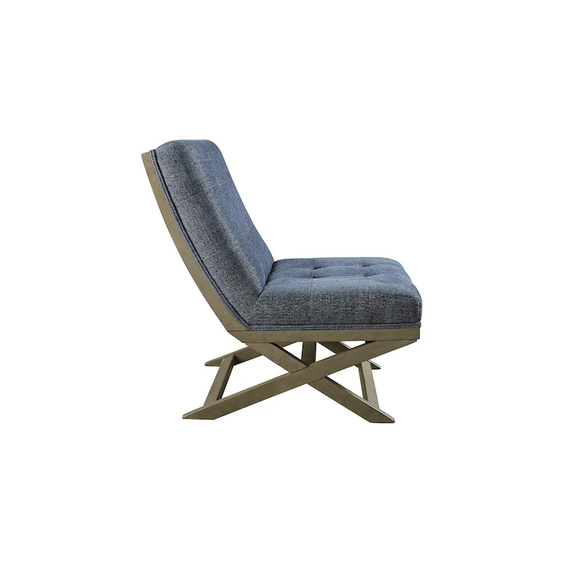 Sidewinder Casual Faux Leather Accent Chair