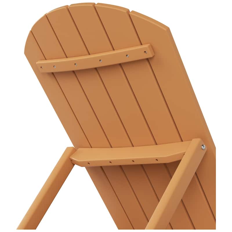 Altura Armless Poly Eco-Friendly All Weather Reclining Chaise Lounge (Set of 2)