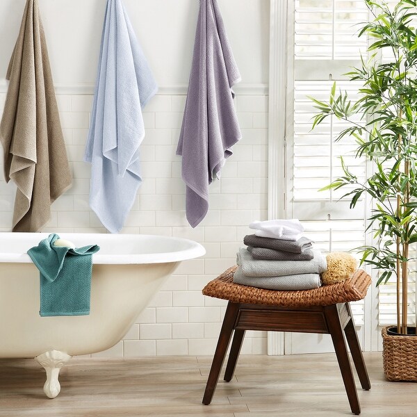 Linery Co. Cotton Popcorn Texture Bath Towel On Sale Bed Bath Beyond 22836396