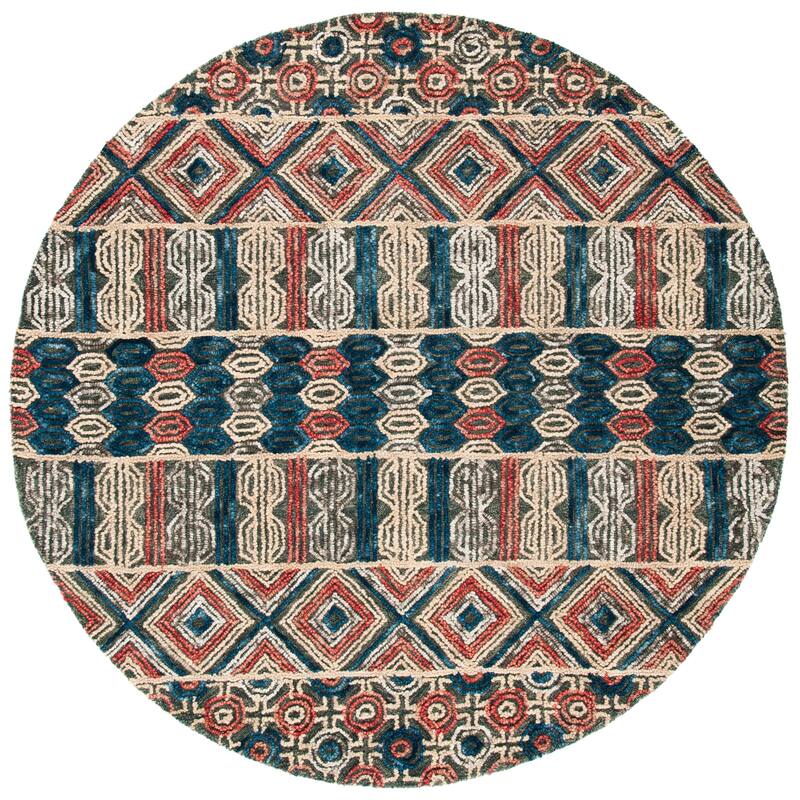 SAFAVIEH Handmade Trace Shanta Moroccan Wool Rug
